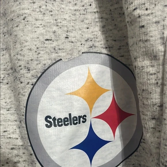 Gray Athletic Shorts with Elastic Waistband and Team Logo NWOT - Picture 2 of 7